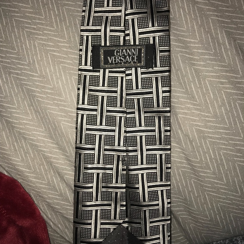 mens versace tie